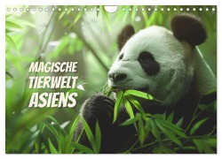 Cover-Bild zum Titel 'Magische Tierwelt Asiens (Wandkalender 2026 DIN A4 quer), CALVENDO Monatskalender' von 'Peter R. Stuhlmann'