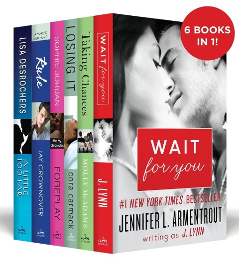 The Between the Covers New Adult 6-Book Boxed Set - J. Lynn