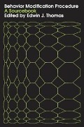 Cover-Bild zum Titel 'Behavior Modification Procedure' von ''