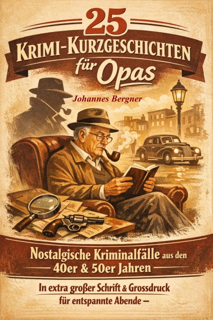 25 Krimi-Kurzgeschichten für Opas: - Johannes Bergner
