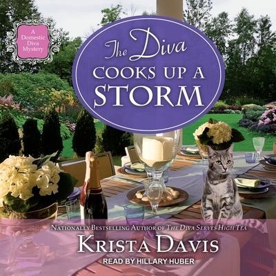 The Diva Cooks Up a Storm Lib/E - Krista Davis