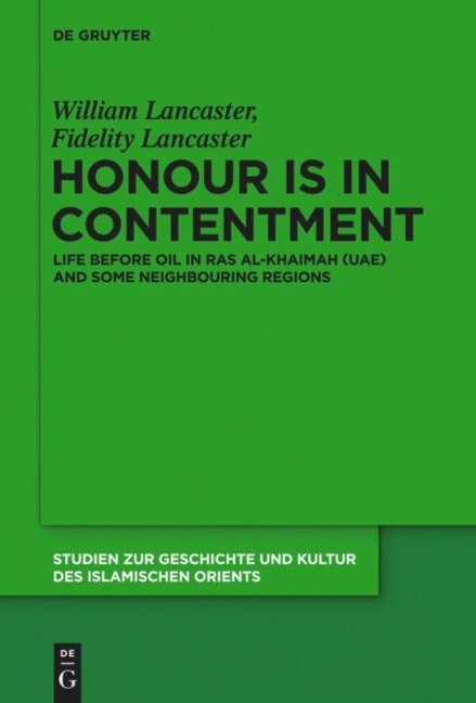 Honour Is in Contentment - Fidelity Lancaster, William Lancaster