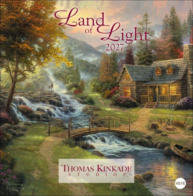 Thomas Kinkade: Land of Light Broschurkalender 2027 - Thomas Kinkade