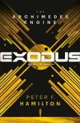 Cover-Bild zum Titel 'Exodus: The Archimedes Engine' von 'Peter F. Hamilton'