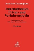 Cover-Bild zum Titel 'Internationales Privat- und Verfahrensrecht' von ''
