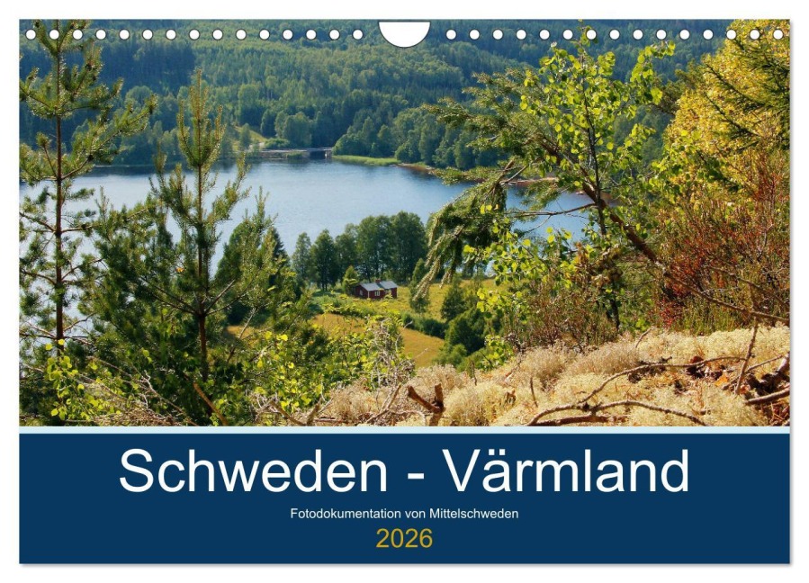 Schweden - Värmland (Wandkalender 2026 DIN A4 quer), CALVENDO Monatskalender - Patrick Freiberg
