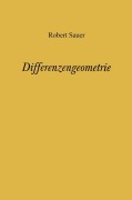 Cover-Bild zum Titel 'Differenzengeometrie' von 'Robert Sauer'