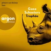 Cover-Bild zum Titel 'Trophäe' von 'Gaea Schoeters'