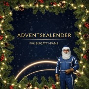 Cover-Bild zum Titel 'Der Adventskalender für Bugatti-Fans' von 'Laura Günther'