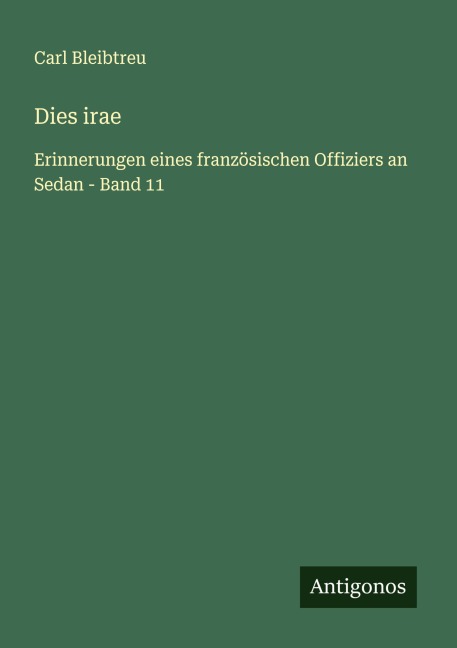 Dies irae - Carl Bleibtreu