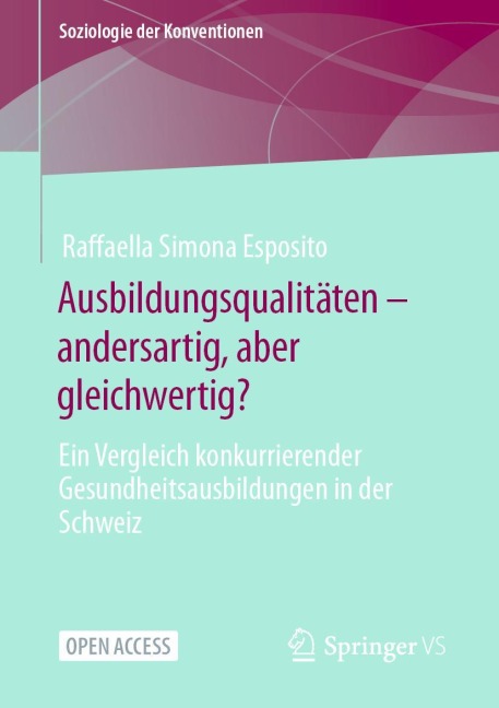 Ausbildungsqualitäten - andersartig, aber gleichwertig? - Raffaella Simona Esposito