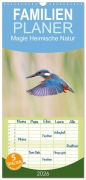 Familienplaner 2026 - Magie Heimische Natur mit 5 Spalten (Wandkalender, 21 x 45 cm) CALVENDO - Wilfried Martin (GDT)