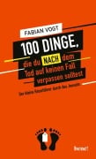 Cover-Bild zum Titel '100 Dinge, die du NACH dem Tod auf keinen Fall verpassen solltest' von 'Fabian Vogt'