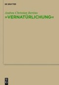 Cover-Bild zum Titel 'Vernatürlichung' von 'Andrea Christian Bertino'