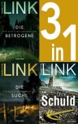 Cover-Bild zum Titel 'Die Kate-Linville-Reihe Band 1-3: Die Betrogene / Die Suche / Ohne Schuld (3in1-Bundle)' von 'Charlotte Link'