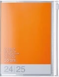 MARK'S 2024/2025 Taschenkalender A6 vertikal, COLORS // Orange - 