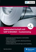 Cover-Bild zum Titel 'Materialwirtschaft mit SAP S/4HANA - Customizing' von 'Maximilian Münkel'