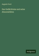 Cover-Bild zum Titel 'Das Gedächtniss und seine Abnormitäten' von 'Auguste Forel'
