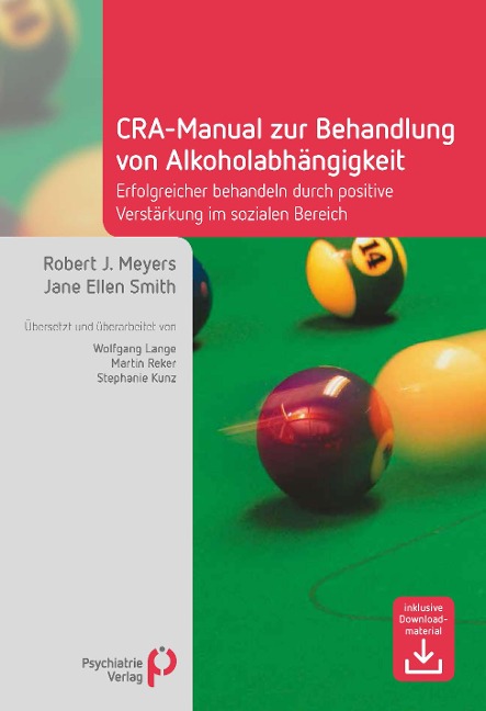 CRA-Manual zur Behandlung von Alkoholabhängigkeit - Jane E Smith, Robert J Meyers