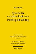 Cover-Bild zum Titel 'System der vorteilsorientierten Haftung im Vertrag' von 'Ole Böger'