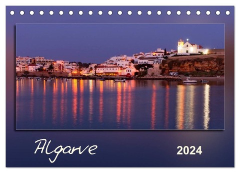 Algarve (Tischkalender 2024 DIN A5 quer), CALVENDO Monatskalender - Klaus Kolfenbach