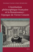 Cover-Bild zum Titel 'L'institution philosophique française et la Renaissance' von ''