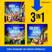 Cover-Bild zum Titel 'Mord im Elsass, Der Teufel von Eguisheim & Tödliches Elsass' von 'Jules Vitrac'