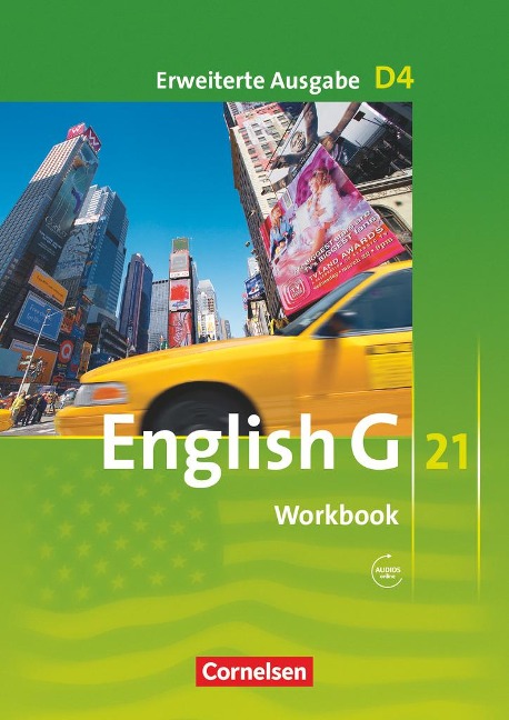 English G 21. Erweiterte Ausgabe D 4. Workbook mit Audios online - Jennifer Seidl
