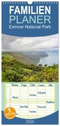 Familienplaner 2026 - Exmoor National Park mit 5 Spalten (Wandkalender, 21 x 45 cm) CALVENDO - Stefanie Perner