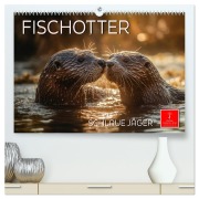Cover-Bild zum Titel 'Fischotter - schlaue Jäger (hochwertiger Premium Wandkalender 2026 DIN A2 quer), Kunstdruck in Hochglanz' von 'Peter Roder'