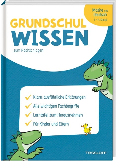 Grundschulwissen zum Nachschlagen. Mathe und Deutsch 1.-4. Klasse - Johanna Echtermann