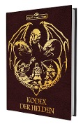 Cover-Bild zum Titel 'DSA5 - Kodex der Helden' von 'Zoe Adamietz, Mit Texten von Tobias Rafael Junge, Andreas Landkammer und Daniel Simon Richter, Niko Hoch, Johannes Kaub'