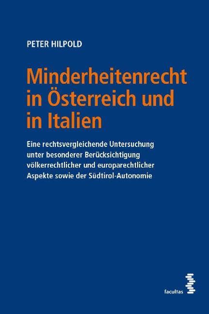Minderheitenrecht in Österreich und in Italien - Peter Hilpold