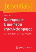 Cover-Bild zum Titel 'Kupfergruppe: Elemente der ersten Nebengruppe' von 'Hermann Sicius'