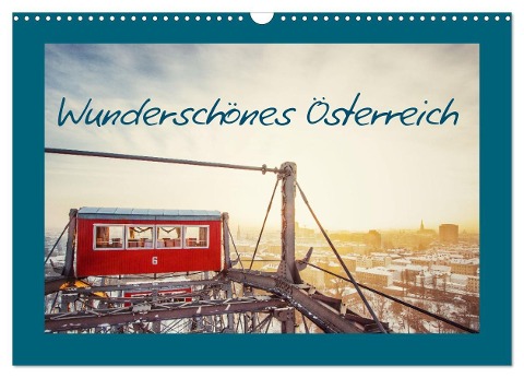 Wunderschönes Österreich (Wandkalender 2025 DIN A3 quer), CALVENDO Monatskalender - Martin Dworschak