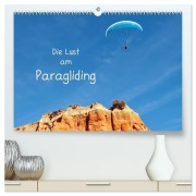 Cover-Bild zum Titel 'Die Lust am Paragliding (hochwertiger Premium Wandkalender 2026 DIN A2 quer), Kunstdruck in Hochglanz' von 'Marion Meyer (c) Stimmungsbilder1'