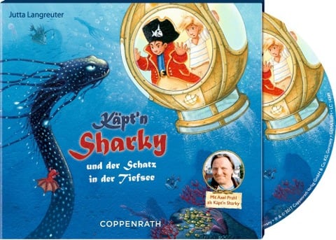 Käpt'n Sharky und der Schatz in der Tiefsee (CD) - Jutta Langreuter