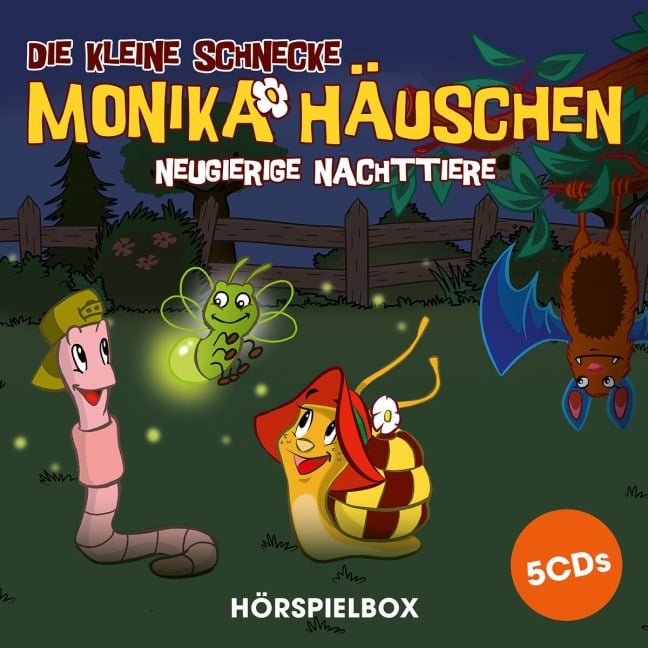 Monika Häuschen - Neugierige Nachttiere - Die Kleine Schnecke Monika Häuschen