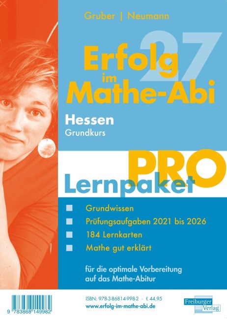 Erfolg im Mathe-Abi 2027 Hessen Lernpaket 'Pro' Grundkurs - Helmut Gruber, Robert Neumann