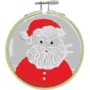 Cover-Bild zum Titel 'Stickpackung Vorgezeichnet, Portrait Santa' von ''