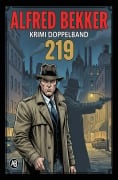 Cover-Bild zum Titel 'Krimi Doppelband 219: Kubinke und das gelbe Band & Kommissar Jörgensen und der Wahnsinnige' von 'Alfred Bekker'