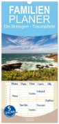 Cover-Bild zum Titel 'Familienplaner 2026 - Die Bretagne - Traumpfade mit 5 Spalten (Wandkalender, 21 x 45 cm) CALVENDO' von 'Edwin Springer'