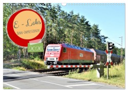 Cover-Bild zum Titel 'E-Loks - Bahn-Impressionen (Wandkalender 2026 DIN A3 quer), CALVENDO Monatskalender' von 'Günther Klünder'