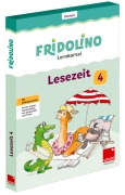 Cover-Bild zum Titel 'Fridolino-Lernkartei. Lesezeit 4 Übungskarten für das 4. Schuljahr' von ''
