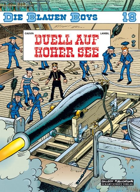 Die Blauen Boys, Band 19, Duell auf hoher See - Raoul Cauvin