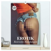 Cover-Bild zum Titel 'Erotik - Reizvolle Rundungen (hochwertiger Premium Wandkalender 2026 DIN A2 hoch), Kunstdruck in Hochglanz' von 'Elisabeth Stanzer'