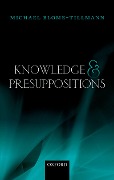 Cover-Bild zum Titel 'Knowledge and Presuppositions' von 'Michael Blome-Tillmann'
