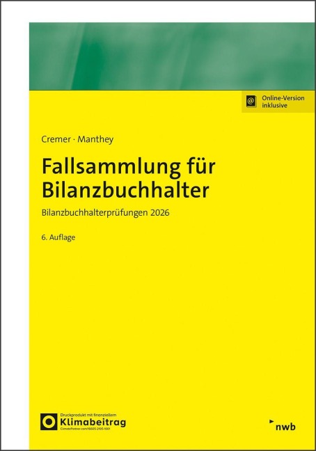 Fallsammlung für Bilanzbuchhalter - Udo Cremer, Patrick Manthey