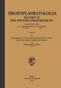 Cover-Bild zum Titel 'Polarität und Inäquale Teilung des Pflanzlichen Protoplasten' von 'Erwin Bünning'