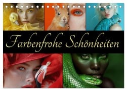 Cover-Bild zum Titel 'Farbenfrohe Schönheiten (Tischkalender 2026 DIN A5 quer), CALVENDO Monatskalender' von 'Cathrin Illgen'